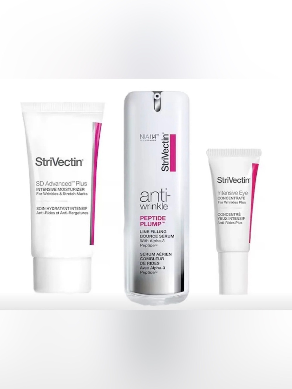 StriVectin Anti-Wrinkle Peptide Plump Serum & Skincare Trio